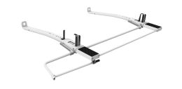 Drop Down HD Aluminum Ladder Rack - Low Roof Transit & Nissan, Metris, GM