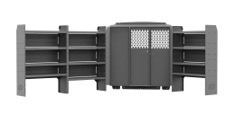 40PMS Base 60" H Shelves - Ram ProMaster SWB Mid/High Roof