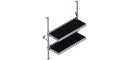 Folding Shelf Unit - 48" W x 20" D