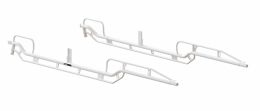 The Pro Rack Side Channels - Forklift Loadable - 8' Bed, Reg Cab - White