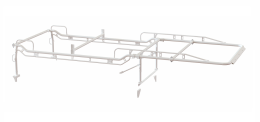 The Pro Rack Full Kit - Service Bodies, Forklift Loadable, 9' Body, Extended Cab/11' Body, Regular Cab, White