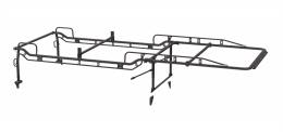 The Pro Rack Full Kit - Service Bodies, Forklift Loadable, 9' Body, Extended Cab/11' Body, Regular Cab