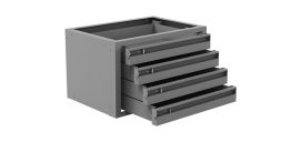 40090 Steel 4 Drawer Cabinet