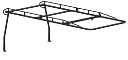 Pro II Platform Body Rack - Standard Cab - 8' Body - Black