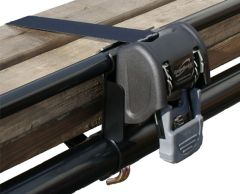 Retractable Ratchet Straps with Pro Rack Mount Brackets - 2" W x 7' L  - Pair